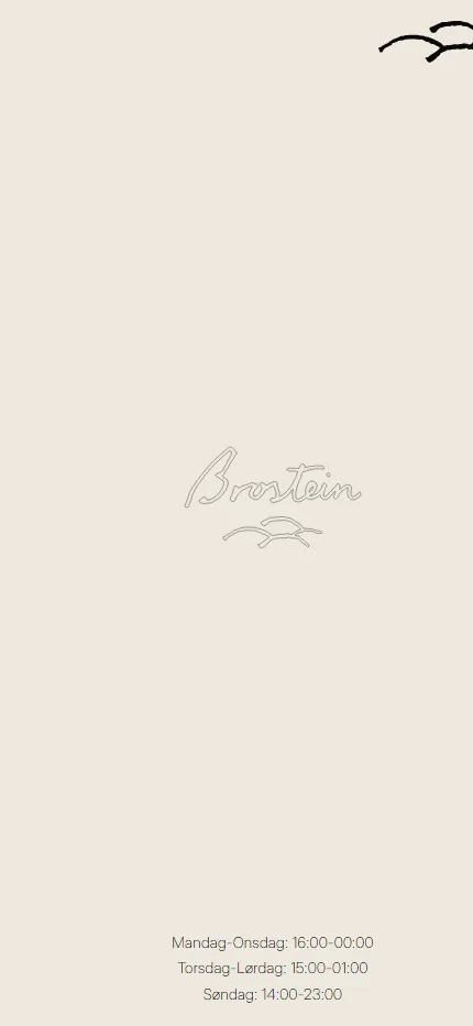 brosteinbar.no på mobil